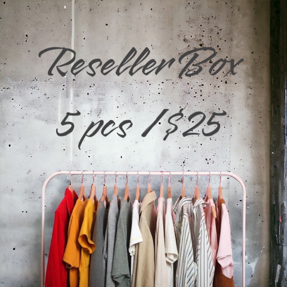 5-Piece Reseller Mystery Box Unlisted Inventory‎ Men’s and Women’s Sizes XS-3X